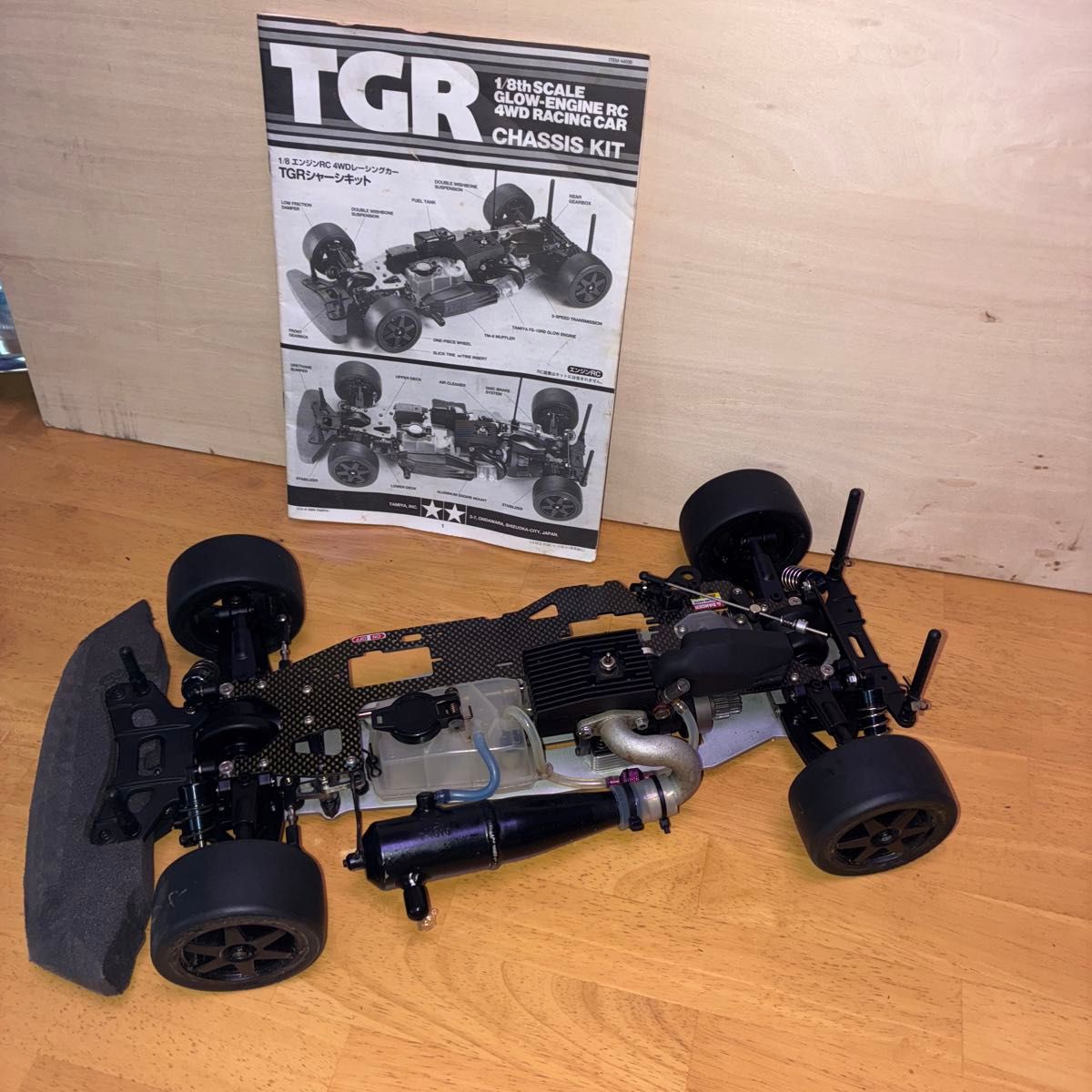 タミヤ TGR 1⁄8RC TOYOTAボディ タミヤTGR1⁄8 エンジンカー TOYOTA GT