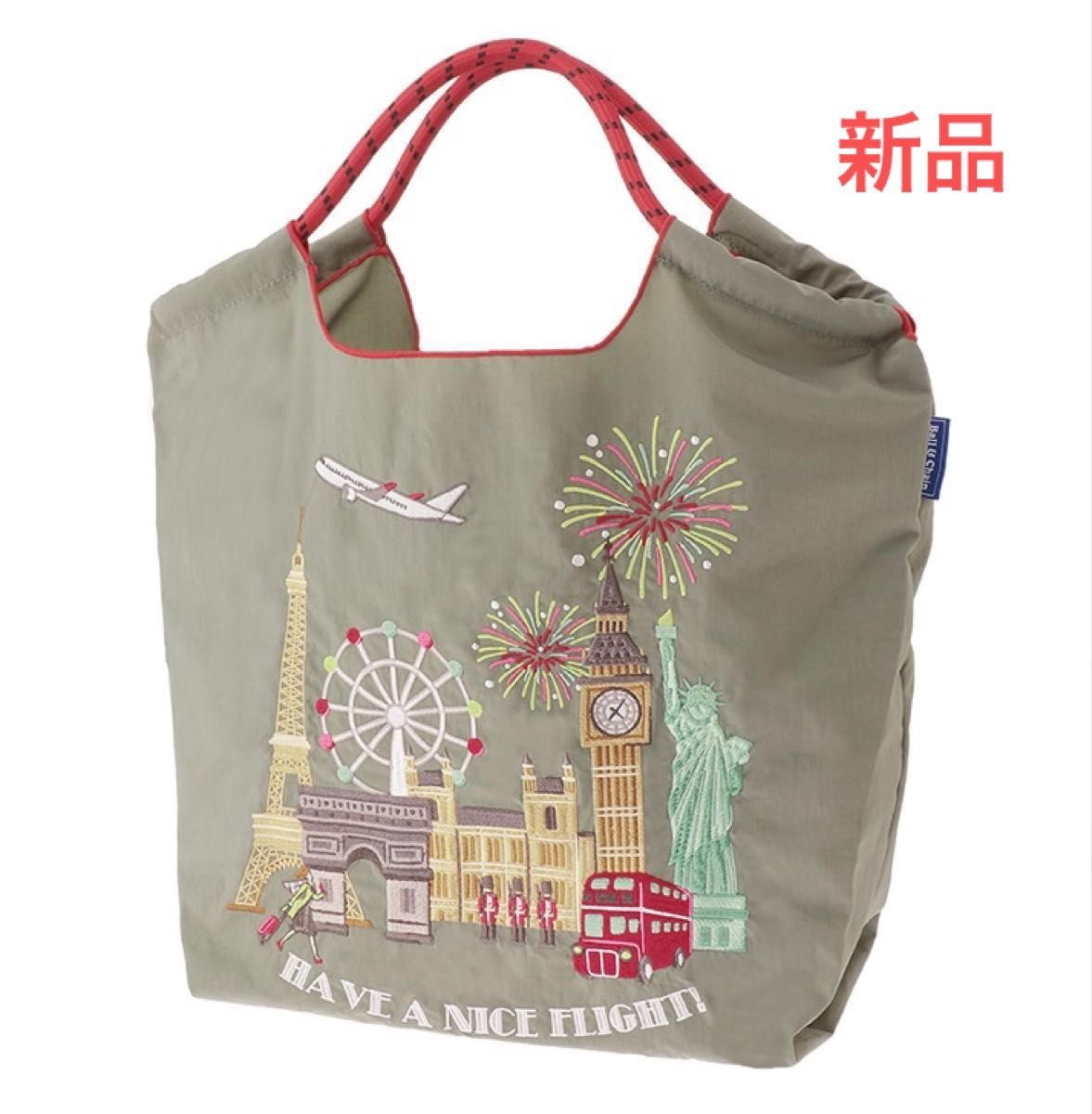 ボールアンドチェーン JAL エコバッグ グレー 新品 未開封 Ball&Chain