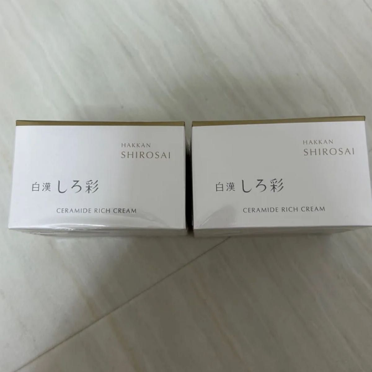 白漢 しろ彩 CERAMIDE RICH CREAM 4個セット