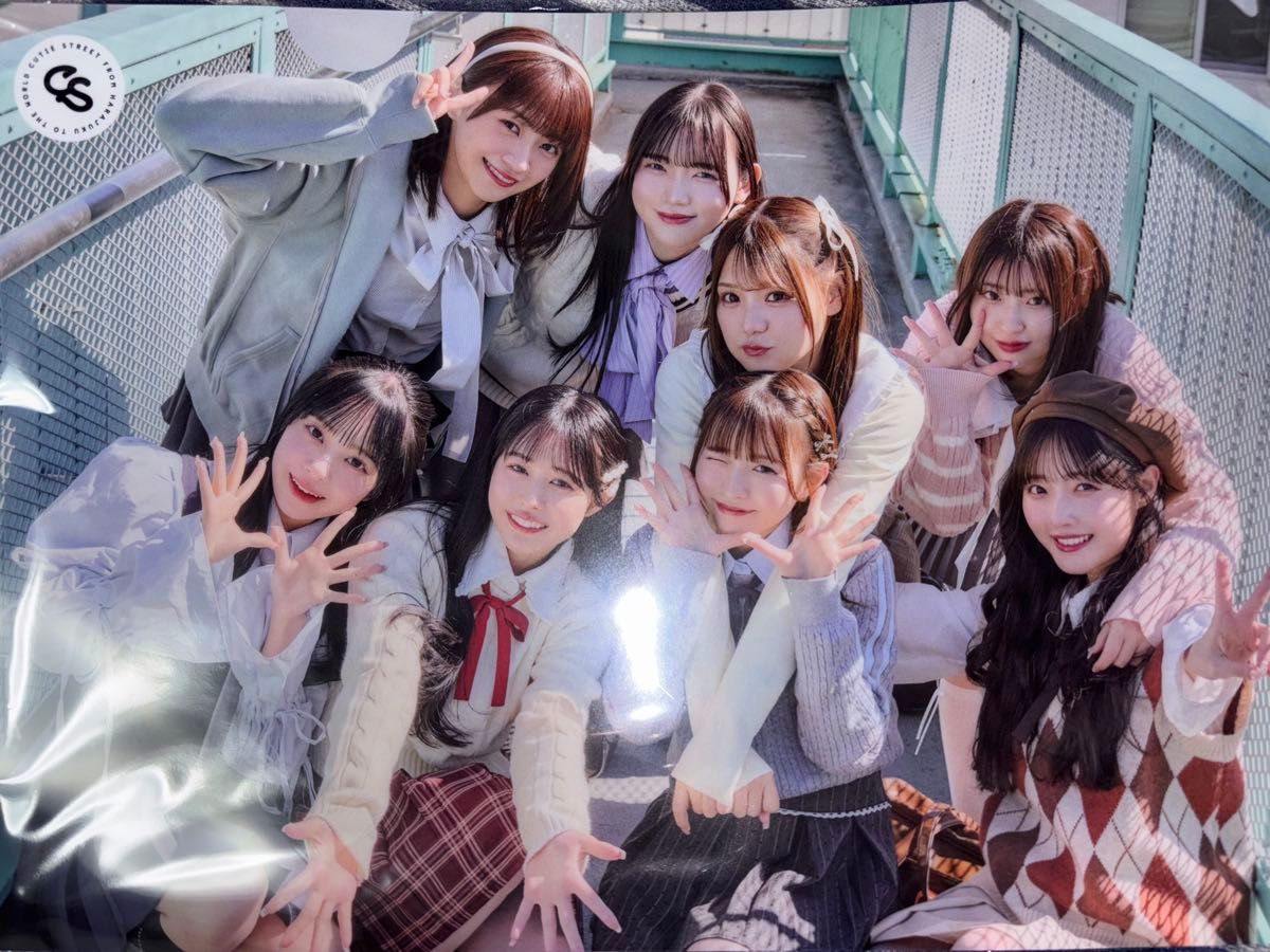 cutiestreet きゅーすと ラッフルくじ ラブトレ 5連 クリアファイル