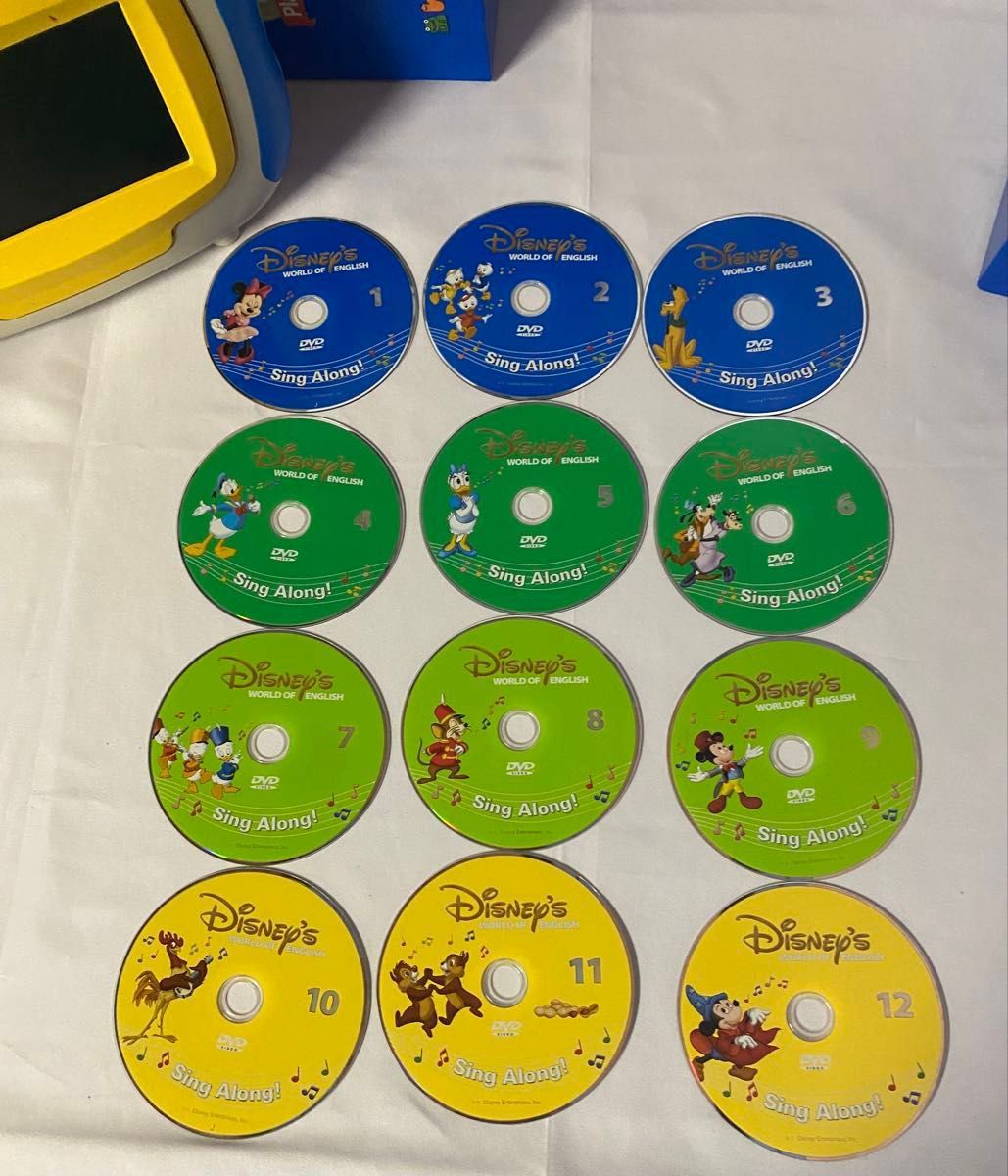 DWE ディズニー英語システム／sing a long ／DVD CD フルセット