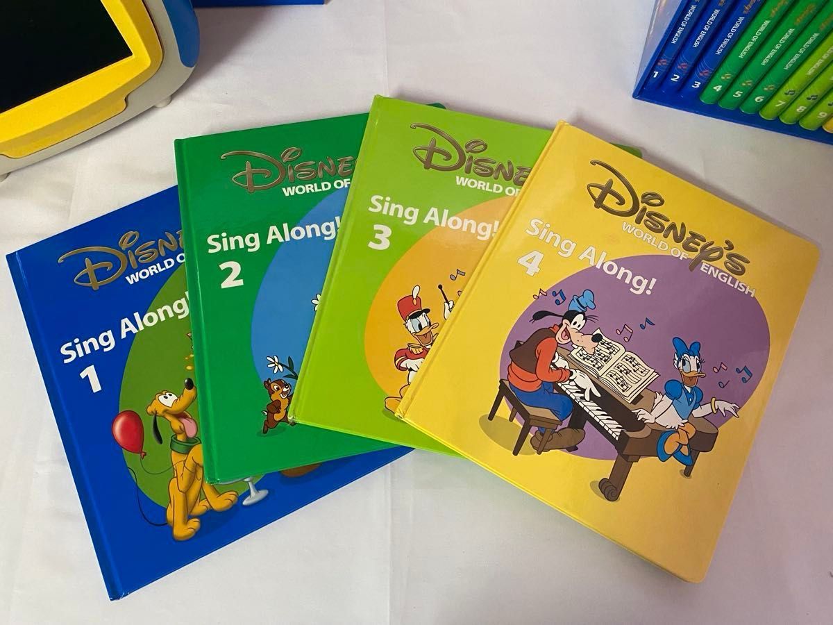 DWE ディズニー英語システム／sing a long ／DVD CD フルセット