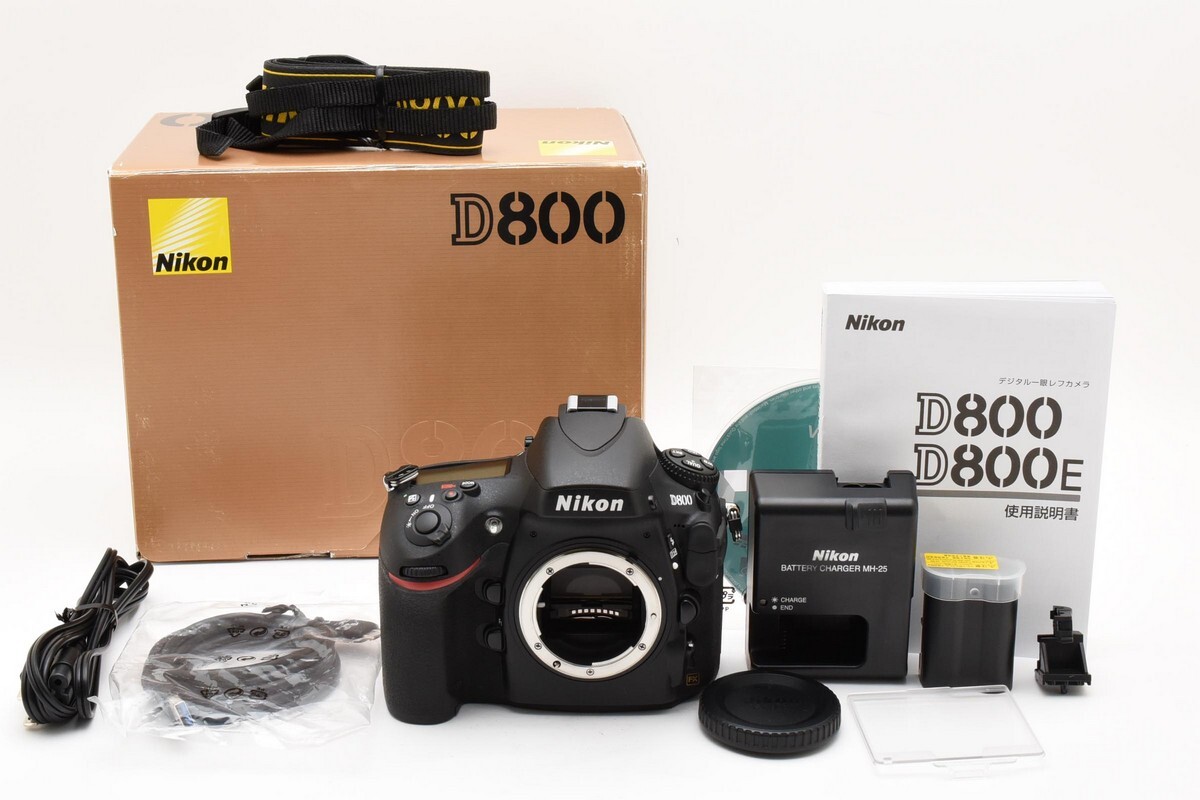 Nikon ニコン D800 ボディ デジタル一眼レフカメラ バッテリー2個付き