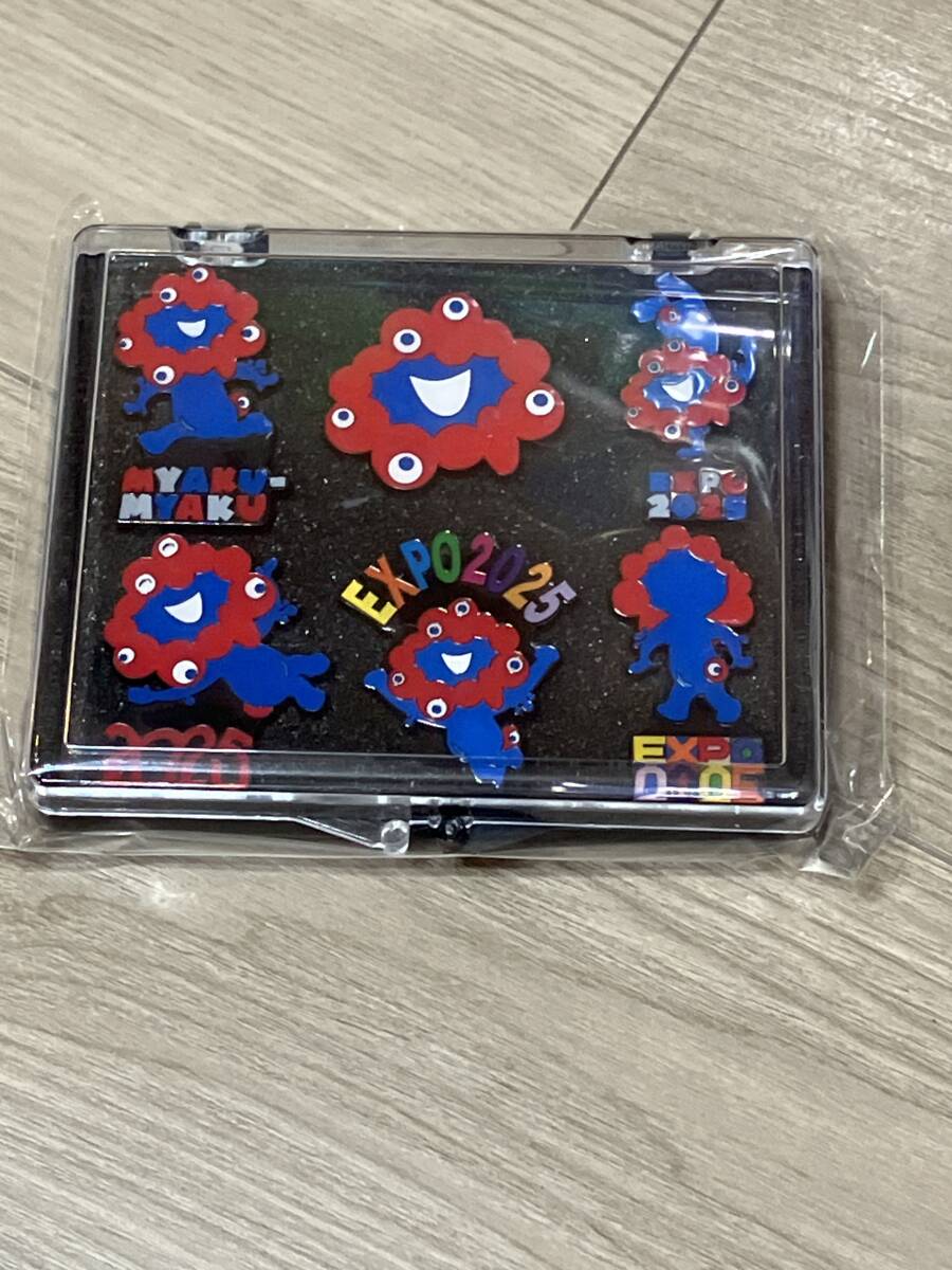 万博会場限定 EXPO 2025 ピンバッジ 大阪・関西万博 ミャクミャク 6個