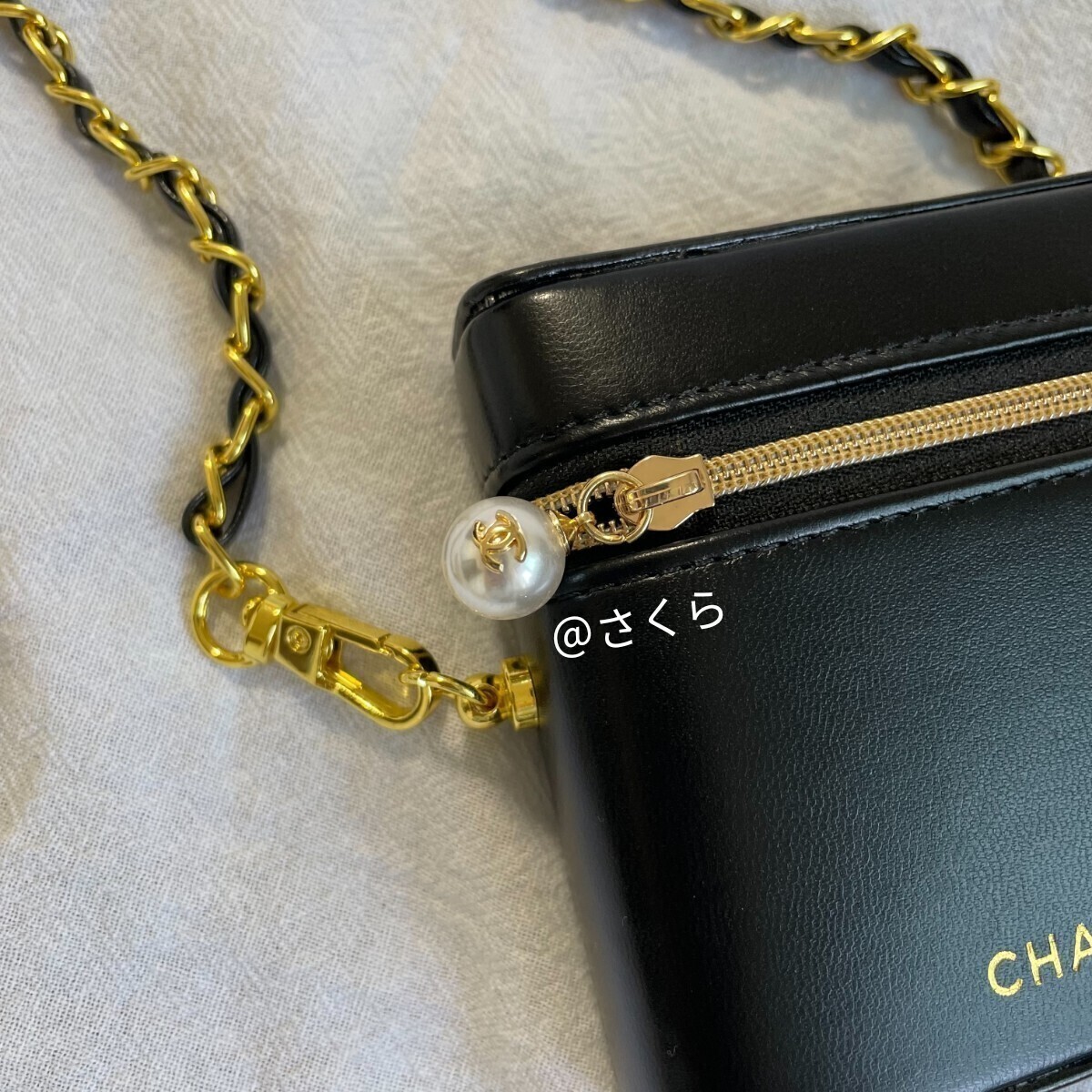 2025年最新CHANEL シャネル ノベルティ ポーチ ショルダーバッグ