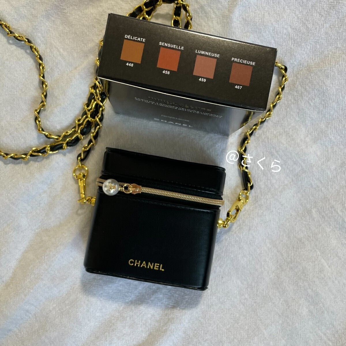 2025年最新CHANEL シャネル ノベルティ ポーチ ショルダーバッグ