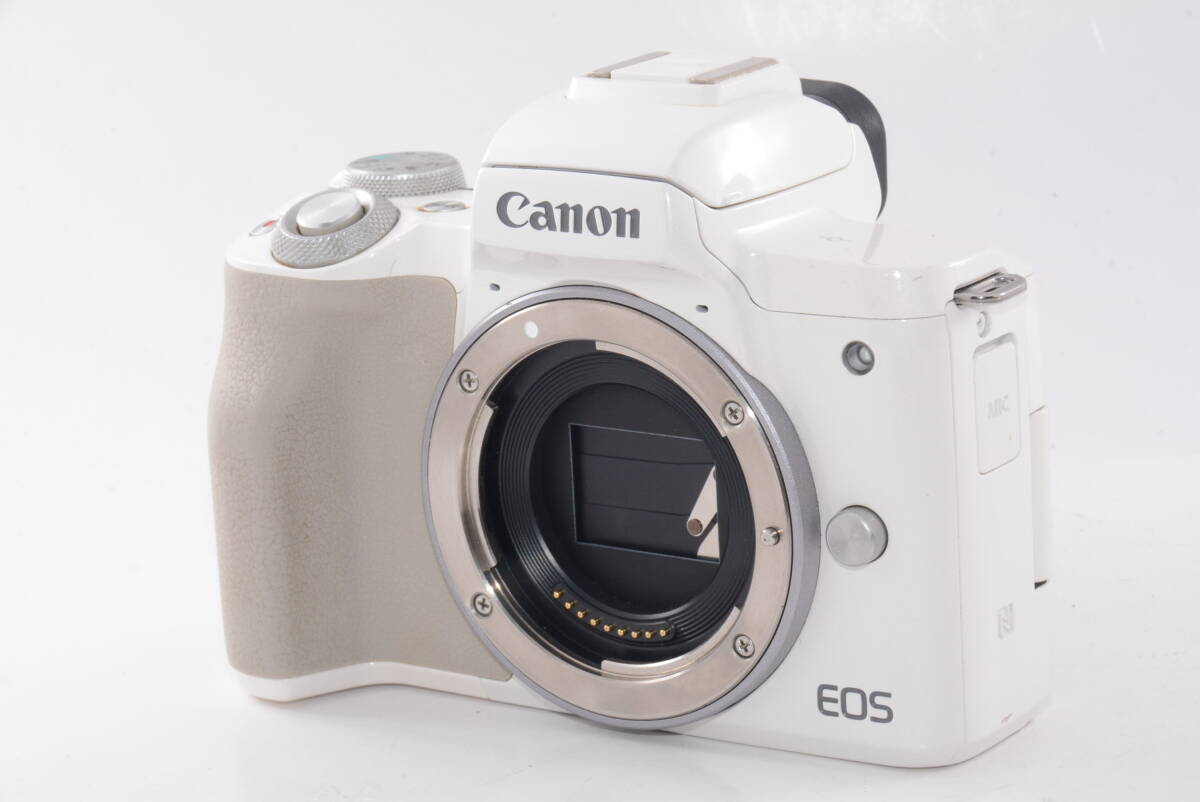 Yahoo!オークション - 【外観特上級】 Canon EOS Kiss M BODY ホワイト
