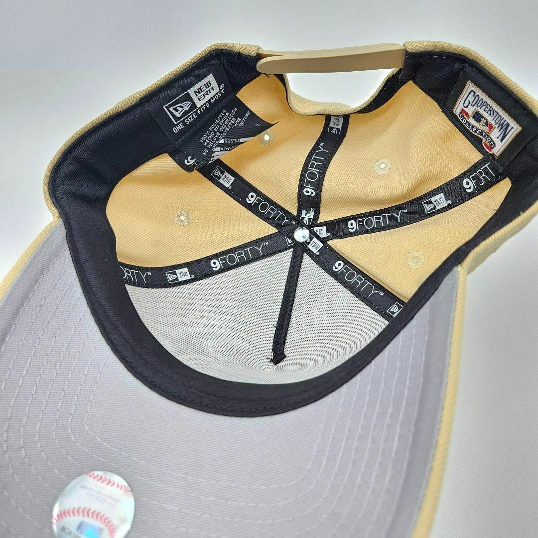逆ロゴ 茶 ベージュ ドジャース ニューエラ キャップ LA 限定 9FORTY