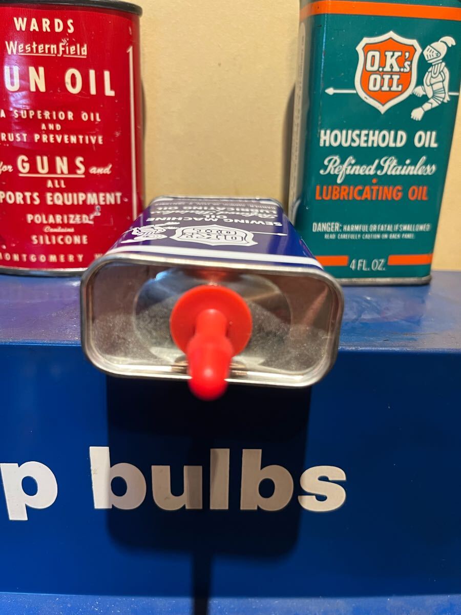 ビンテージ ハンディオイル缶 O K 's OIL OKsガレージ hotrod 1950's