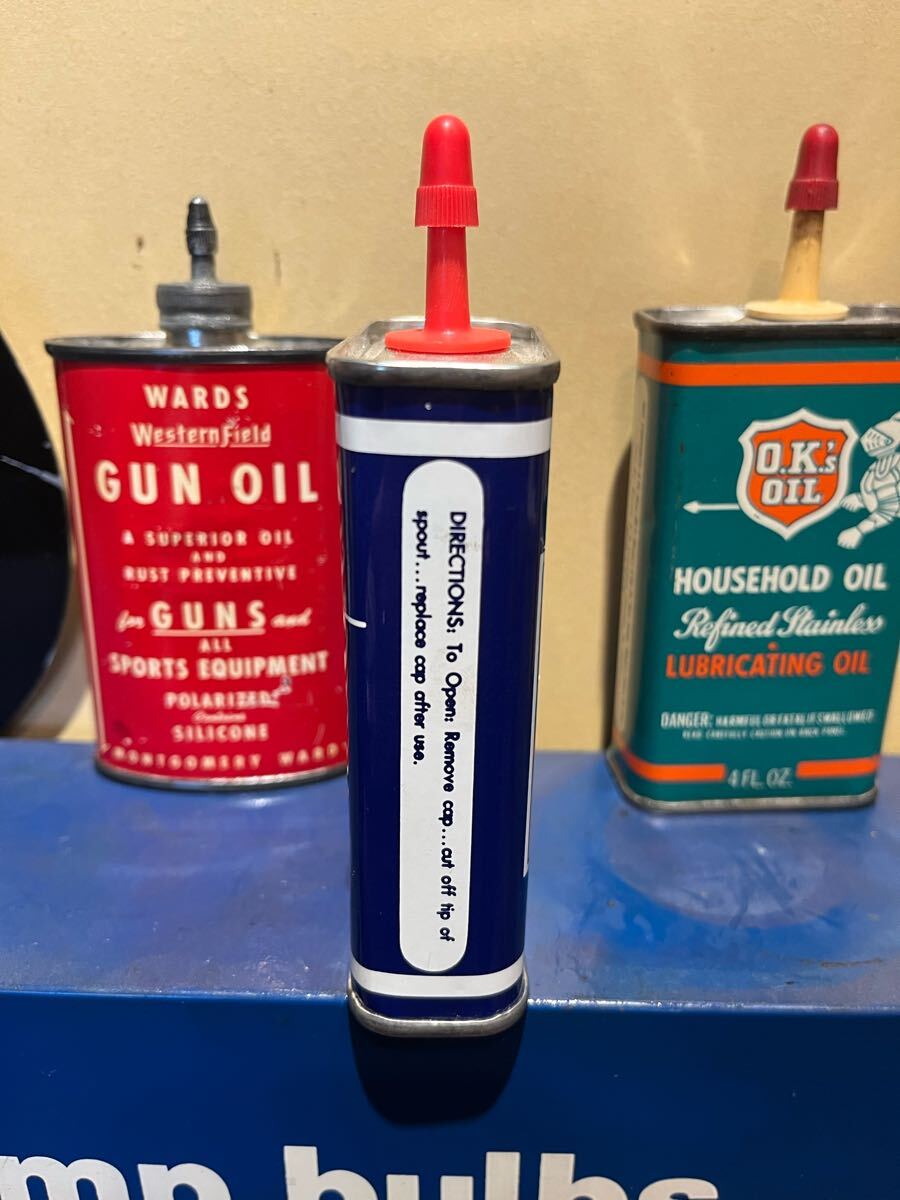 ビンテージ ハンディオイル缶 O K 's OIL OKsガレージ hotrod 1950's