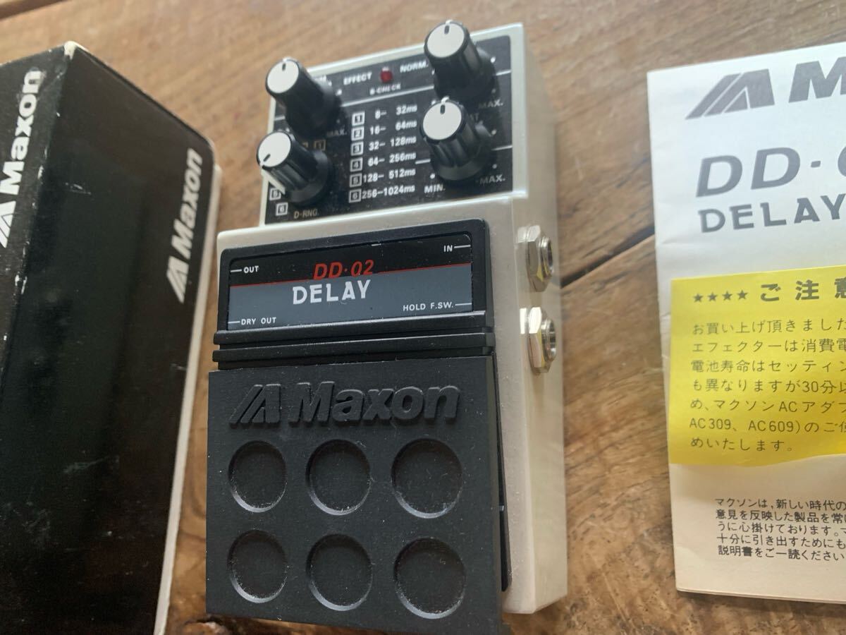 maxonm マクソン 80s ディレイ DD-02 名作 maxonm マクソン 80s