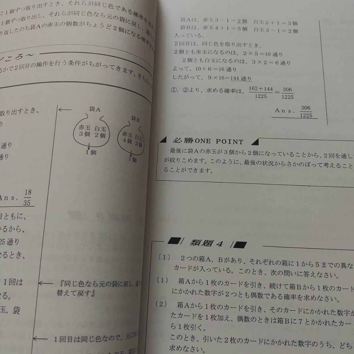 早稲田アカデミー 早慶必勝テキスト 数学 後期 必勝志望校別コース 中3