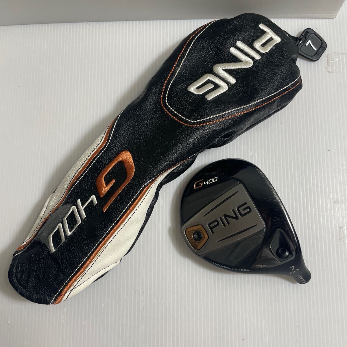 希少 PING G400 7W 20 5° FW用 フェアウェイウッドのみ ピン #7 番4567