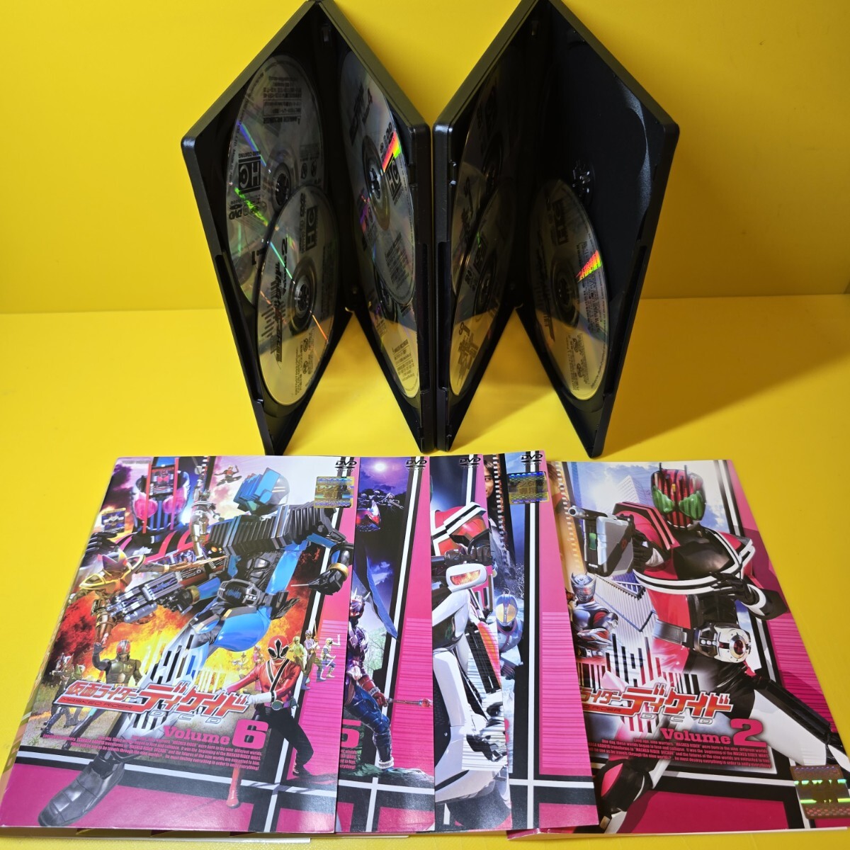 新品ケース交換済み「仮面ライダーディケイド」DVD全7巻セット｜Yahoo