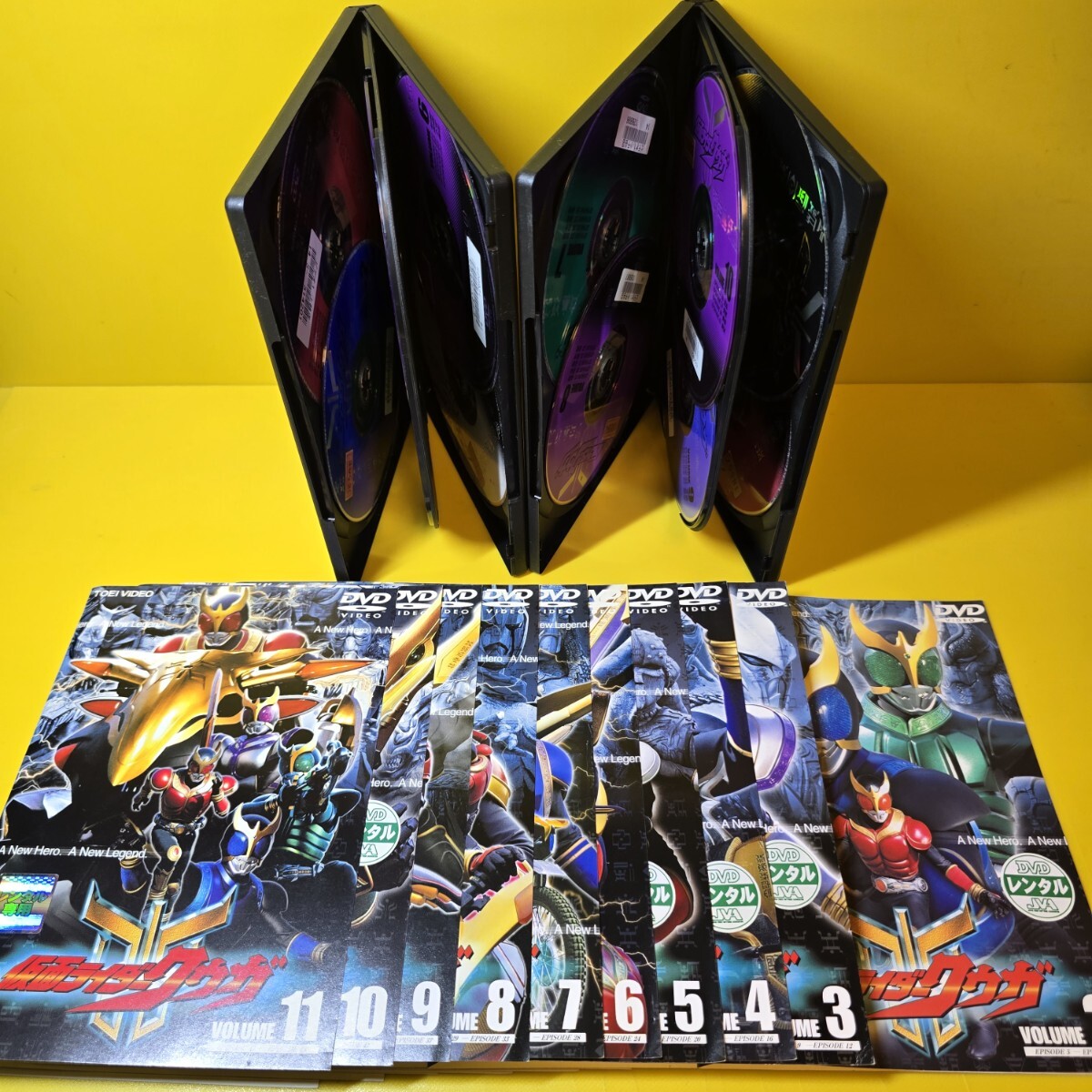新品ケース交換済み「仮面ライダークウガ 」+新春スペシャル DVD 全13