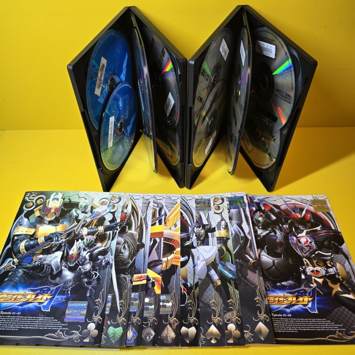 新品ケース交換済み「仮面ライダー剣(ブレイド) 」DVD 全12巻｜Yahoo