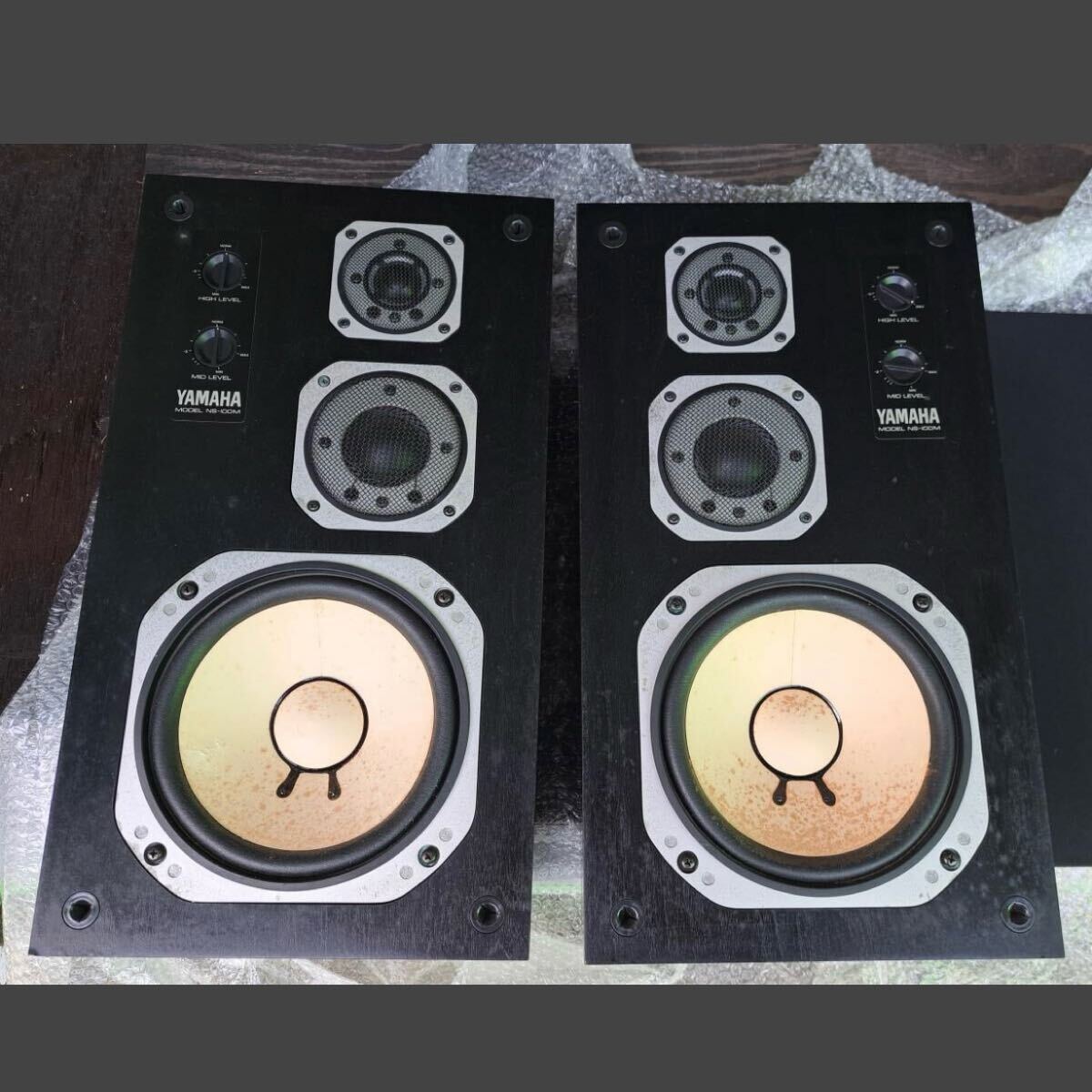 YAMAHA NS-100M 3ウェイスピーカーペア ジャンク YAMAHA NS-100M 3