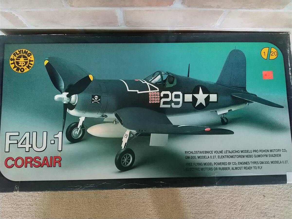 Yahoo!オークション - FLYING STYRO KIT 1/20 F4U-1 CORSAIR フライン