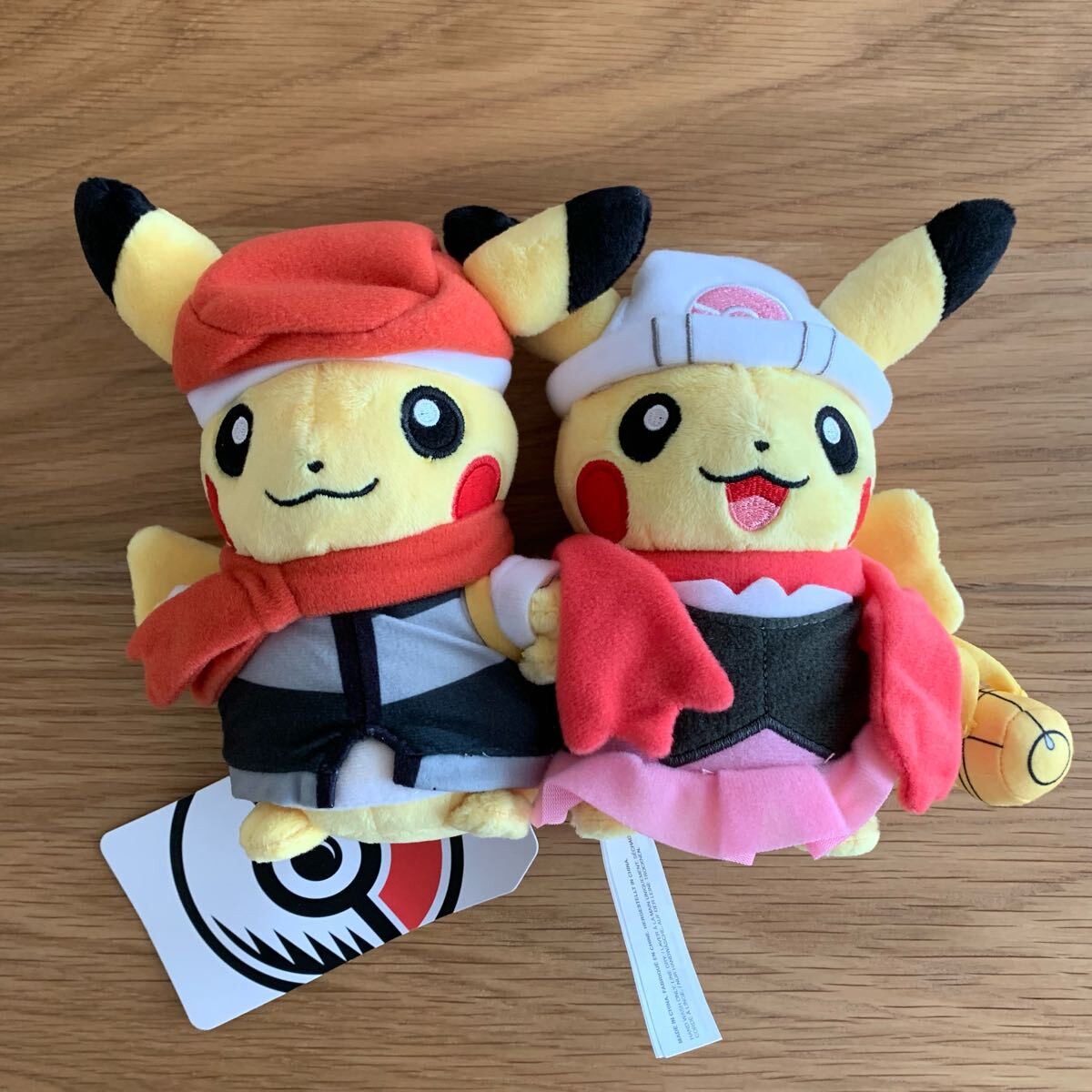 アメリカ限定 ポケモンセンター 25周年限定 ピカチュウ 主人公 ペア