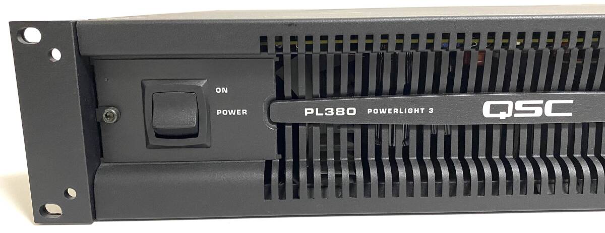 Yahoo!オークション - 動作品 QSC PL380 パワーアンプ PAアンプ Power