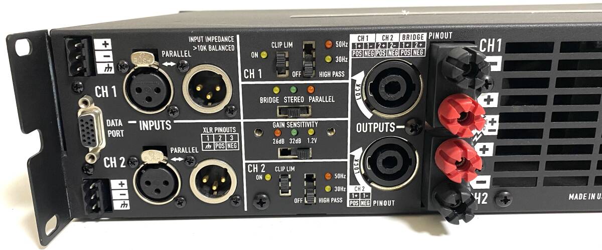 Yahoo!オークション - 動作品 QSC PL380 パワーアンプ PAアンプ Power