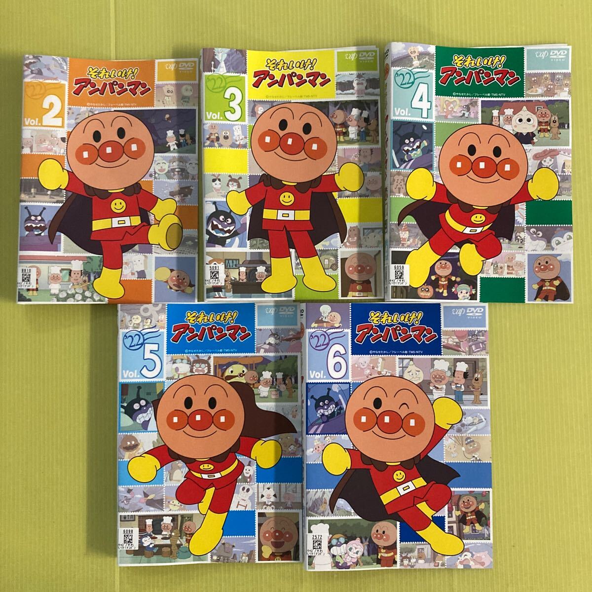 DVD アンパンマン 22' 3巻 4巻 5巻 6巻 4本セット レンタル 【公式通販】