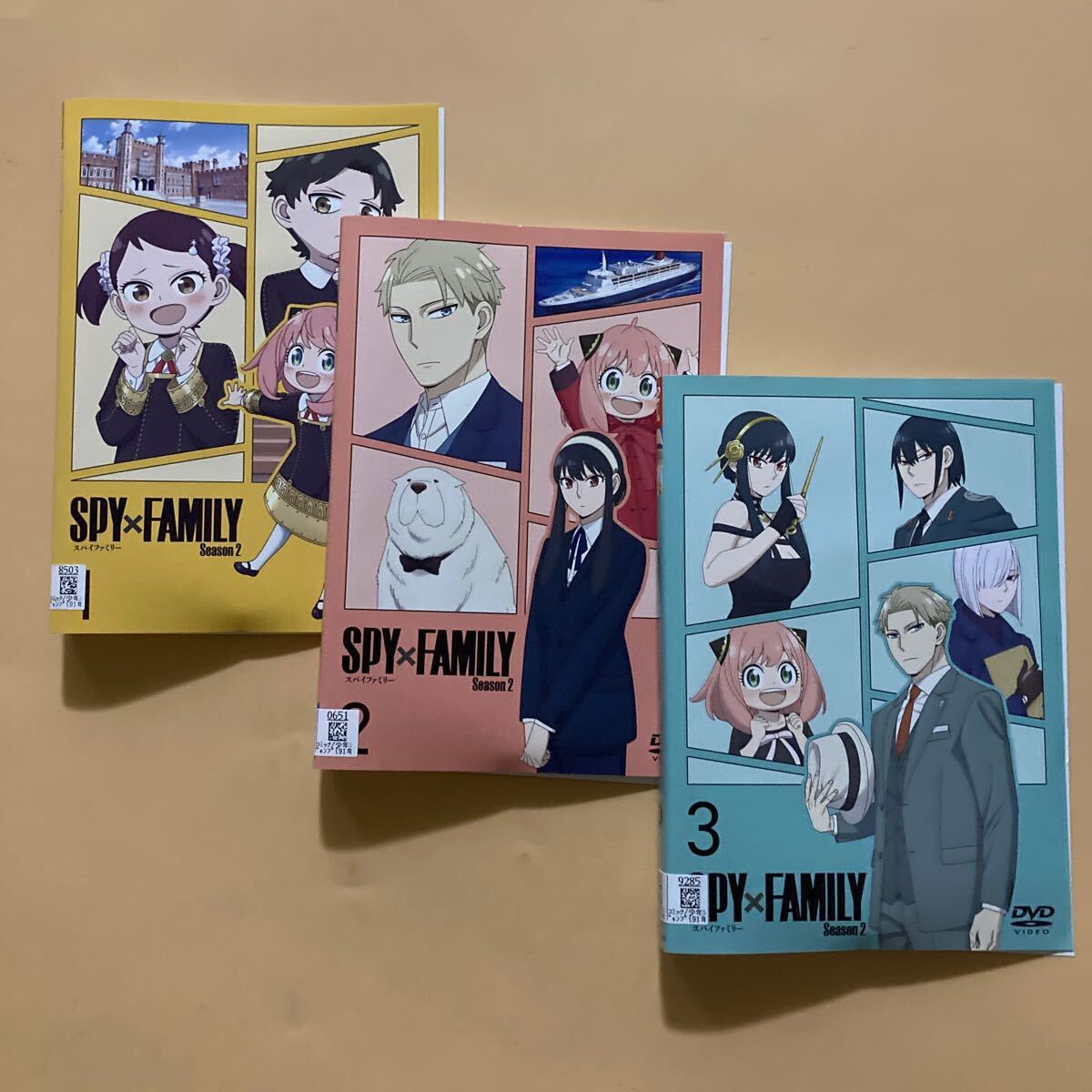SPY×FAMILY スパイファミリー Season2 3巻全巻セット 管理番号23460