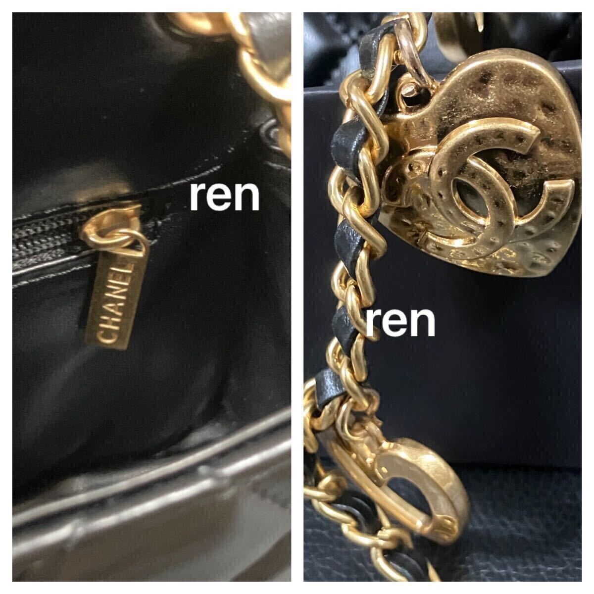 新品 CHANEL シャネル ノベルティ ショルダーバッグ ゴールドチェーン