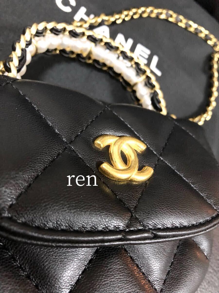 新品 CHANEL シャネル ノベルティ ショルダーバッグ ゴールドチェーン