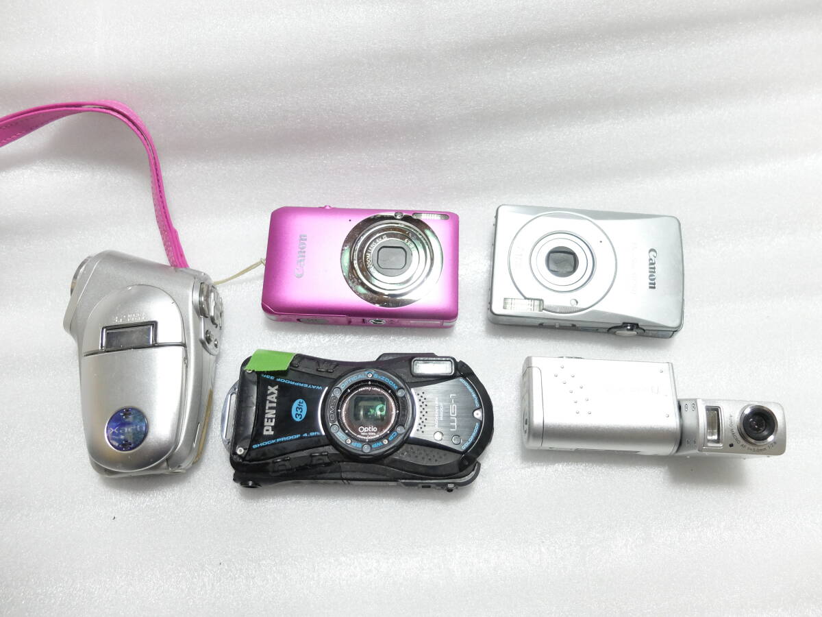 ユ*キ様 コンパクトデジタルカメラ(ビデオカメラ含む) 9台 動作未確認