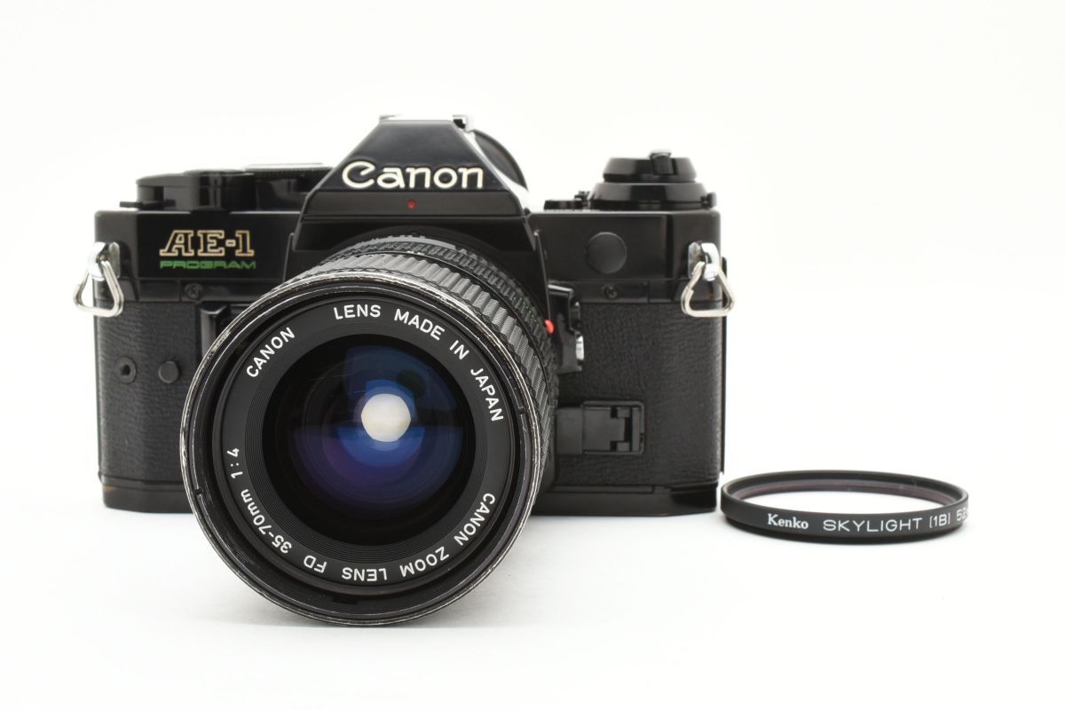 CANON AE-1 PROGRAM レンズ 35-70mm 1:4 ケース付 【公式通販】