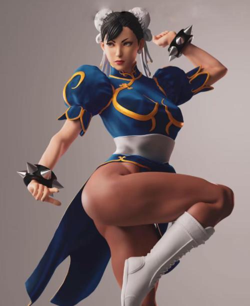 ストリートファイター 春麗 1/4 チュンリーセクシー フィギュア