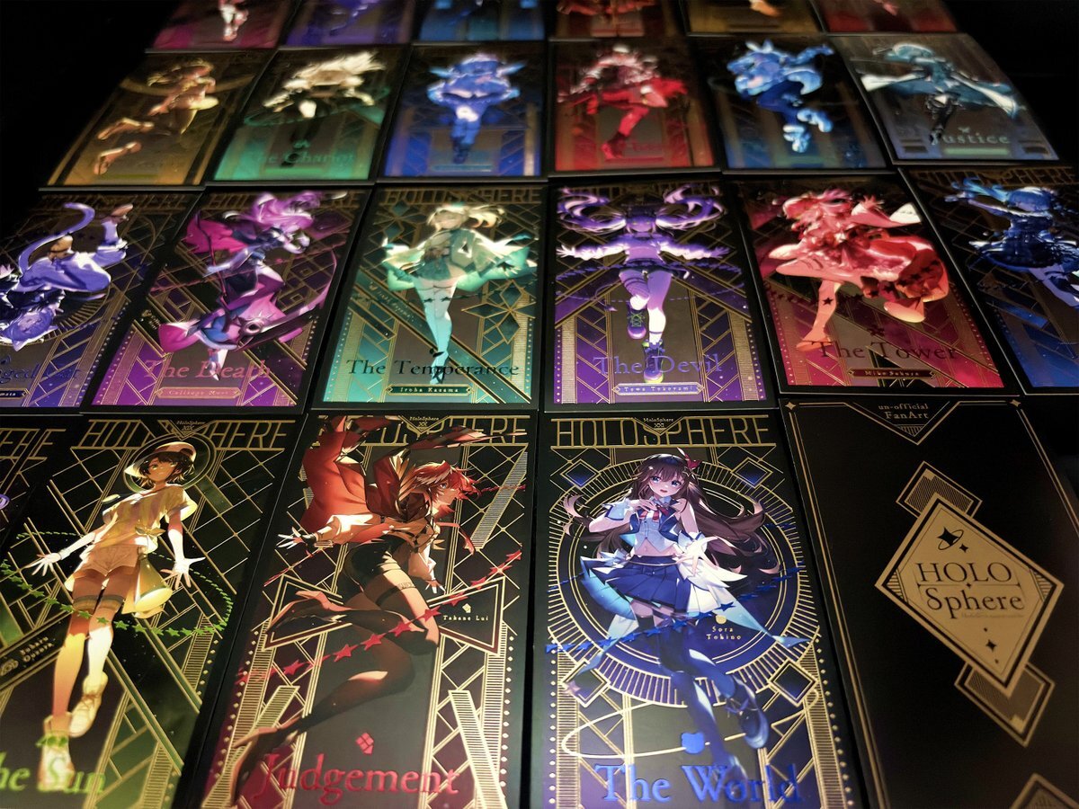 新品正規品】C105 かれー らいす 石原竜也 HOLO-SPHERE 箔押しタロット