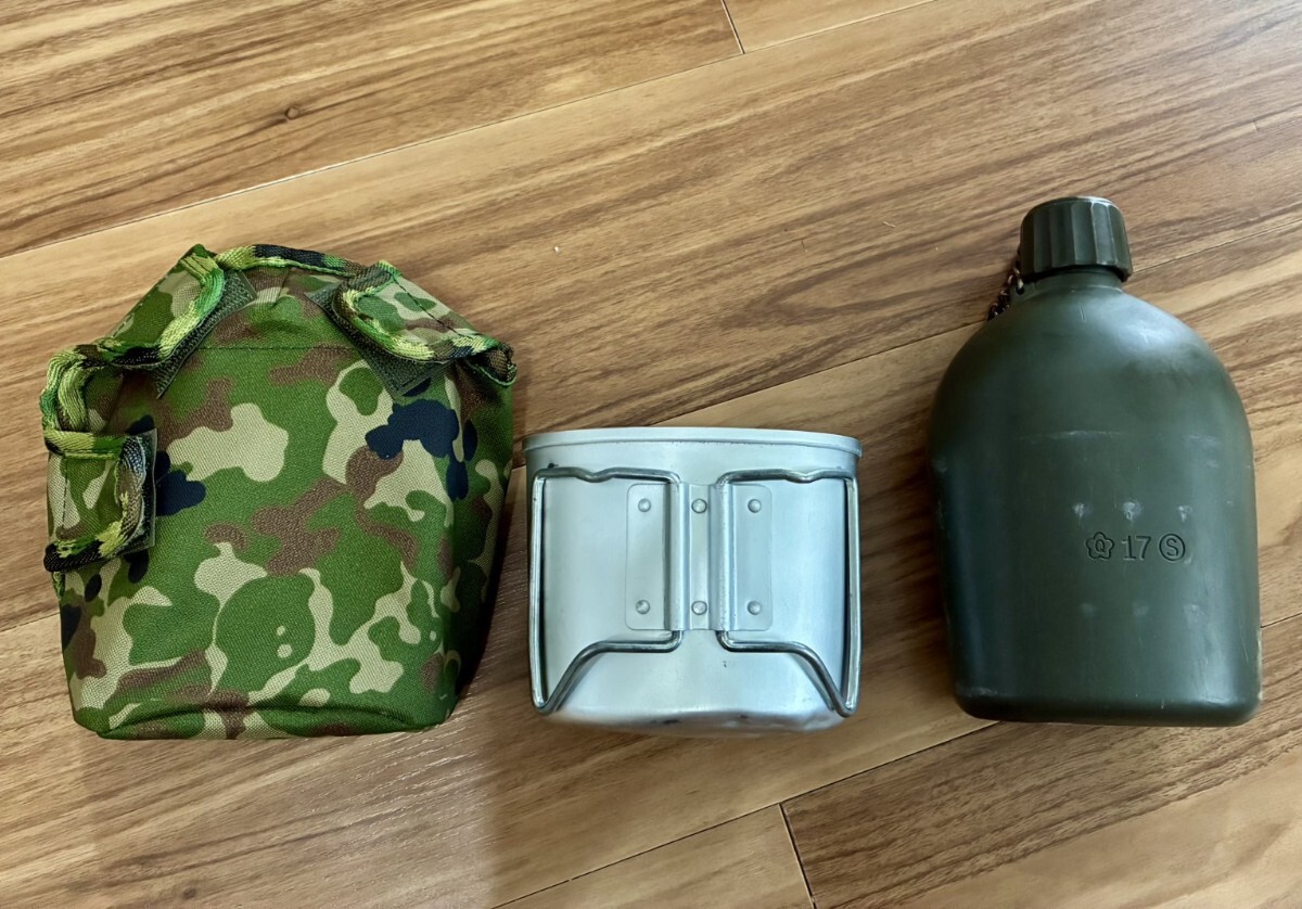 Yahoo!オークション - 陸上自衛隊 水筒 カップ 水筒覆 3点セット 歩兵