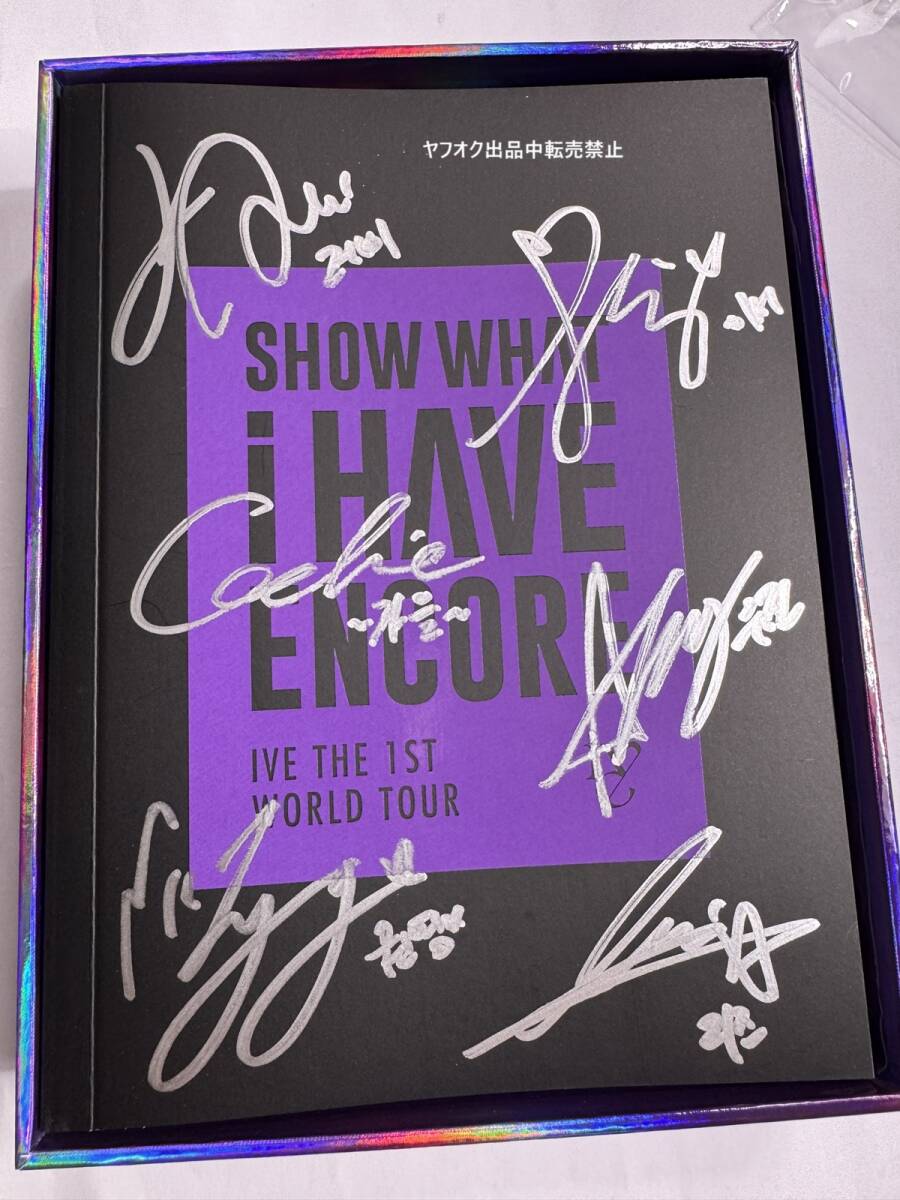 IVE WAVE 直筆サイン入りCD IVE WAVE 直筆サイン入りCD IVE JAPAN