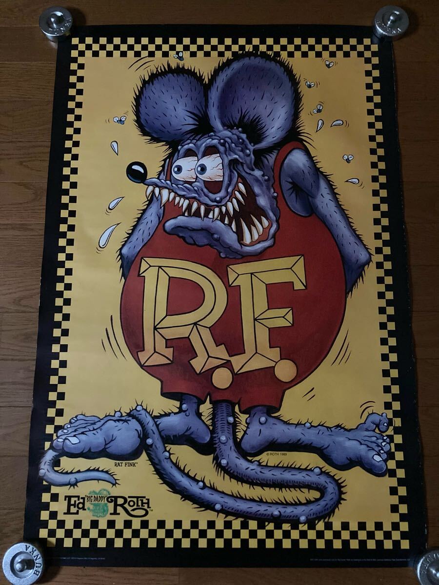 ビンテージ ED ROTH エドロス RAT FINK ラットフィンク ムーンアイズ