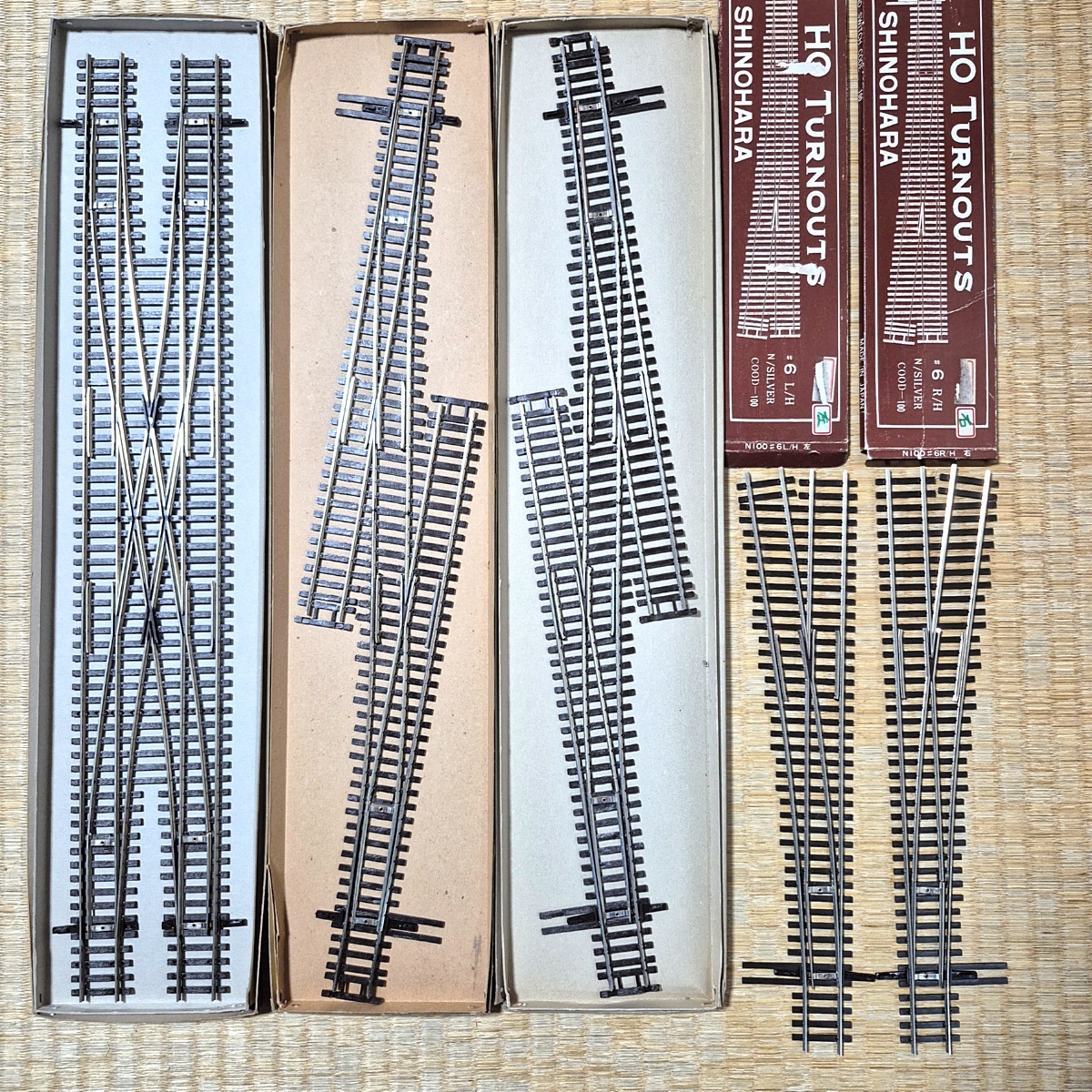 Yahoo!オークション - 未使用か使用僅か シノハラ 線路 ポイントレール