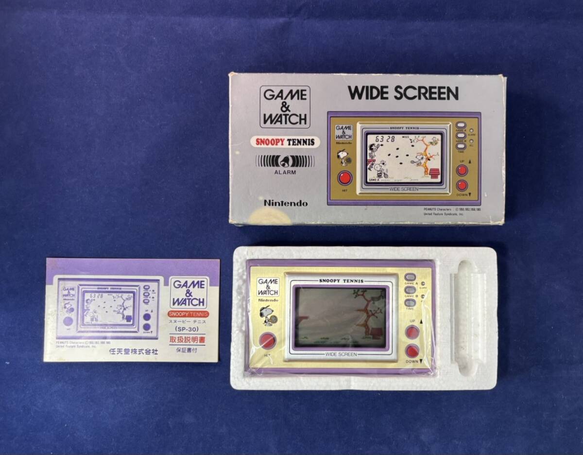 ゲームウォッチ スヌーピー SNOOPY 任天堂 パノラマスクリーン