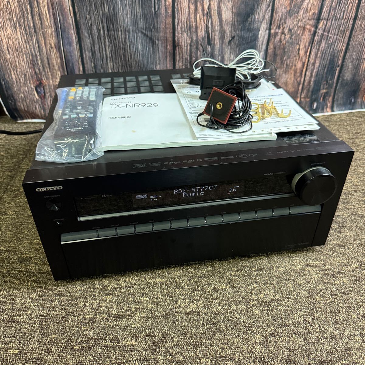 Yahoo!オークション - ONKYO AVレシーバー TX-NR929 AVアンプ オンキヨ