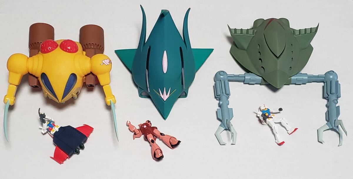 Yahoo!オークション - モビルアーマーコレクション 3種セット MA-04X