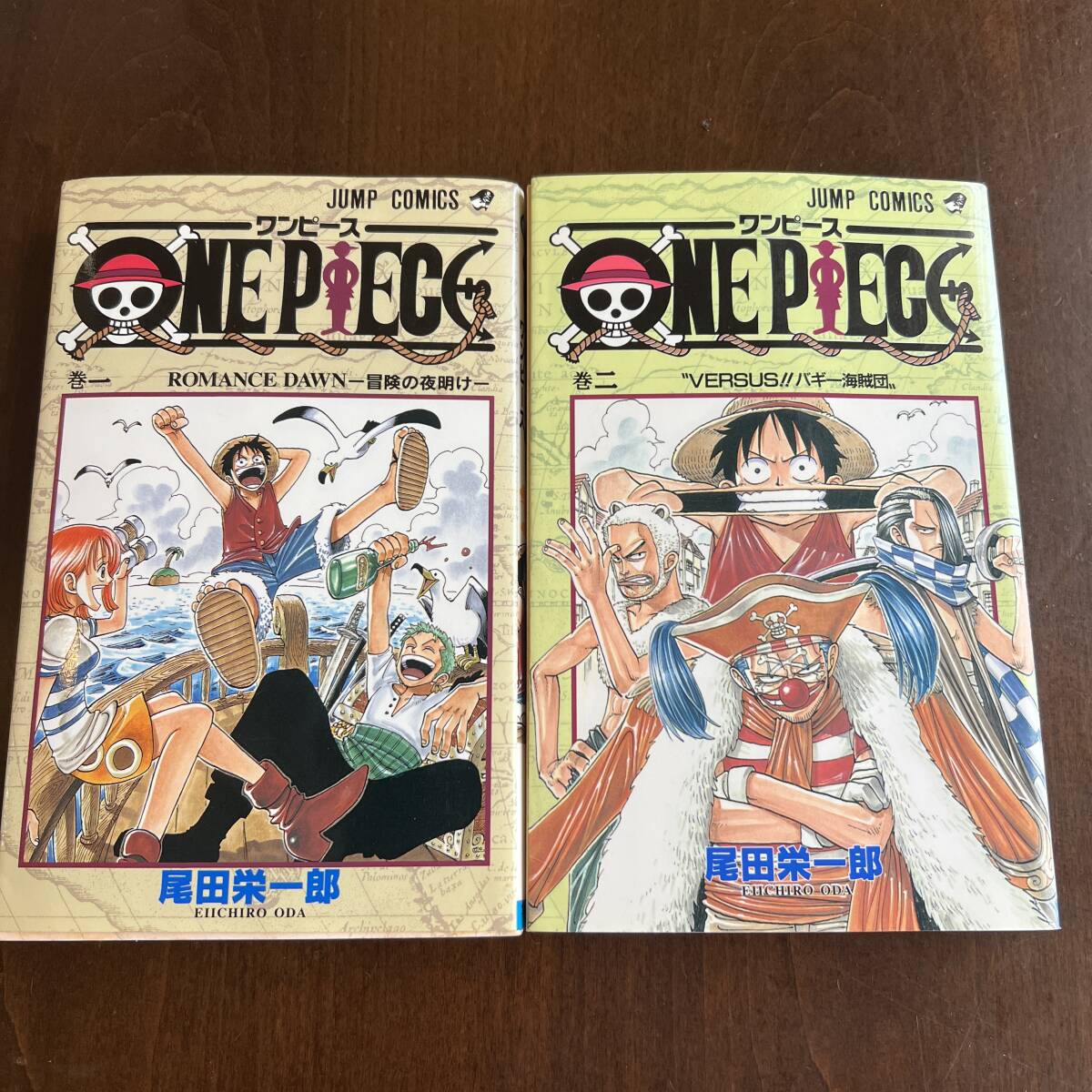 Yahoo!オークション - 1円スタート【初版】ONE PIECE 1巻 2巻 ワンピー