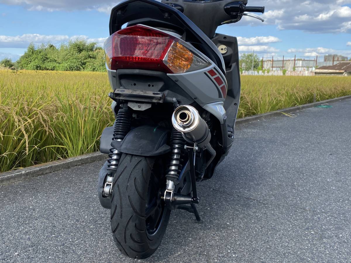 ガレージ バル製 シグナスXマフラー 2025モデルバッフル付きストリート