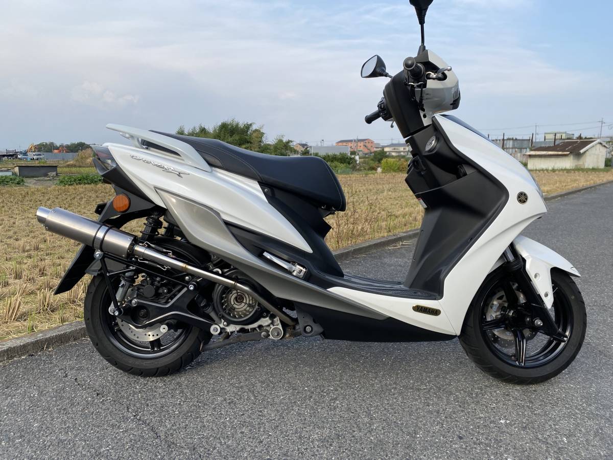 ガレージ バル製 シグナスXマフラー 2025モデルバッフル付きストリート