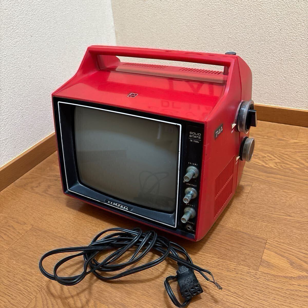 Yahoo!オークション - ナショナル トランジスタ TV TR-710Ac ブラウン
