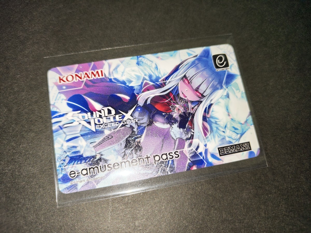 匿名】sound voltex e-amusement pass 666 紅刃 サウンドボルテックス