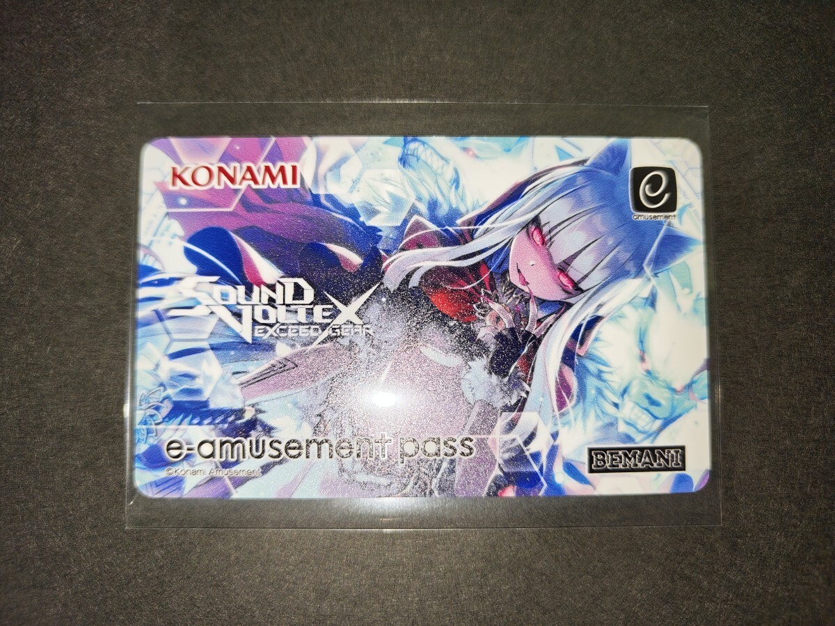 匿名】sound voltex e-amusement pass 666 紅刃 サウンドボルテックス