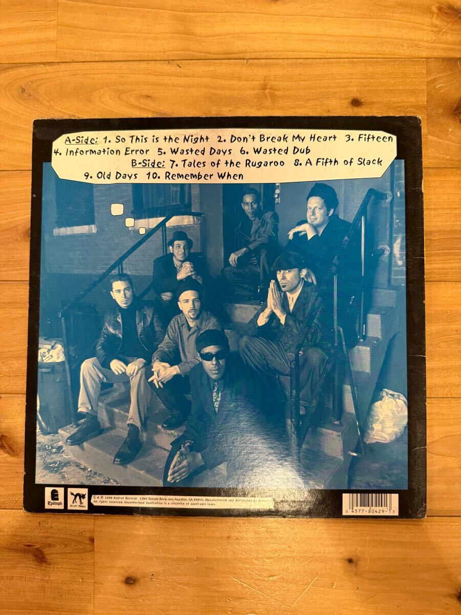 希少】LP The Slackers - Wasted Days レコード