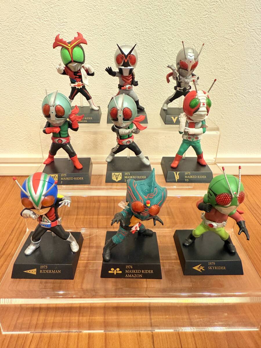 一番くじ 仮面ライダー 50th deforme-x 昭和ライダー 9体セット｜Yahoo
