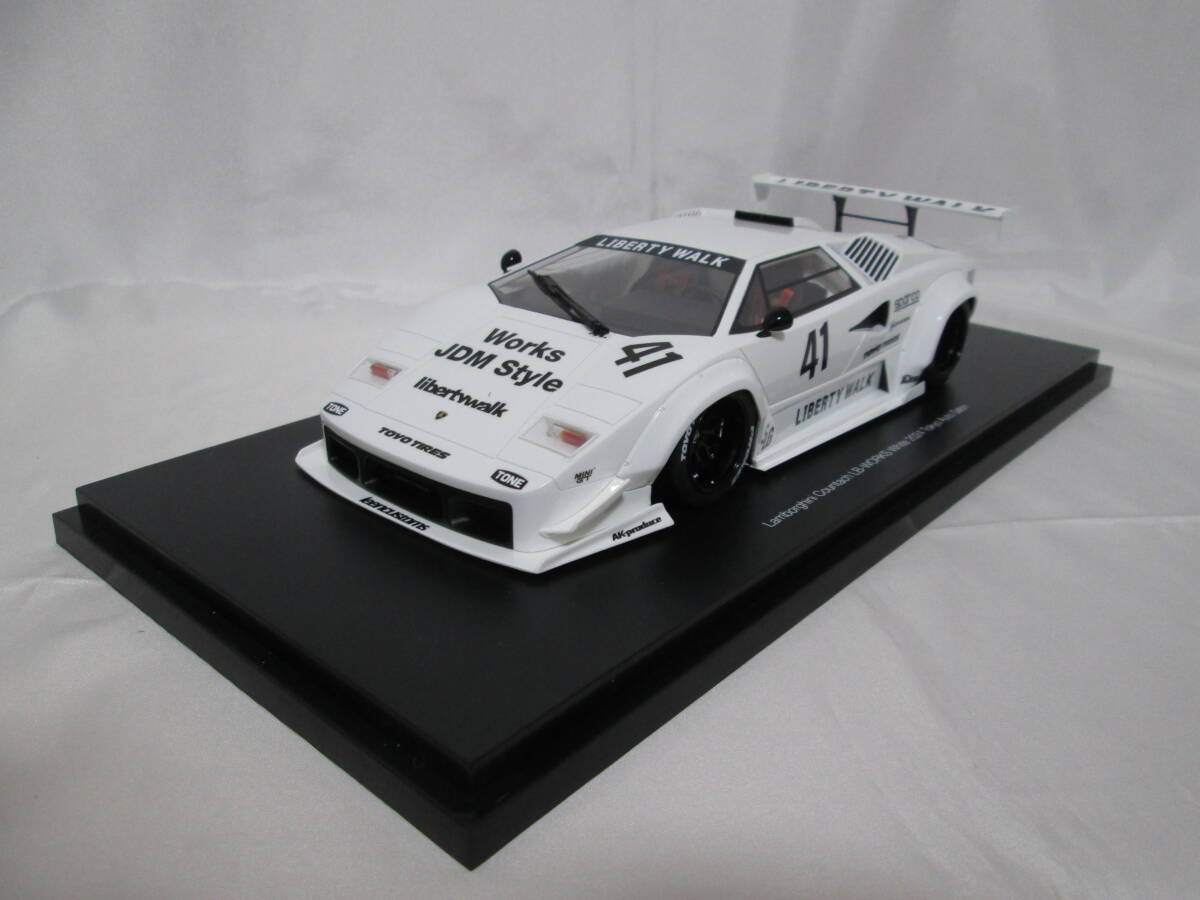 TSMMODEL 1/18 ランボルギーニ カウンタック LB-WORKS リバティー