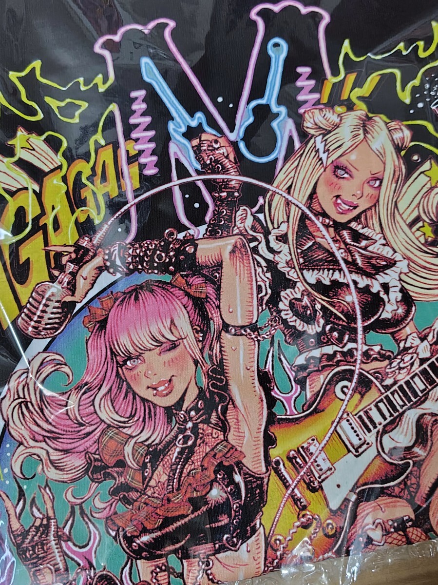 XLサイズ 新品 ロッキンジェリービーン Maid Rock Cafe Tシャツ Rockin